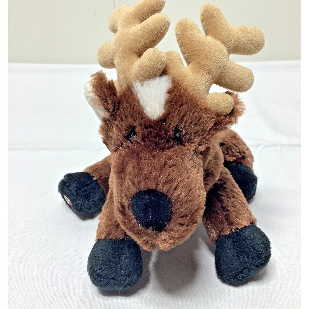 Ganz Webkinz Reindeer Plush 9" HM137 Stuffed Animal No Code Deer Hunting Antlers